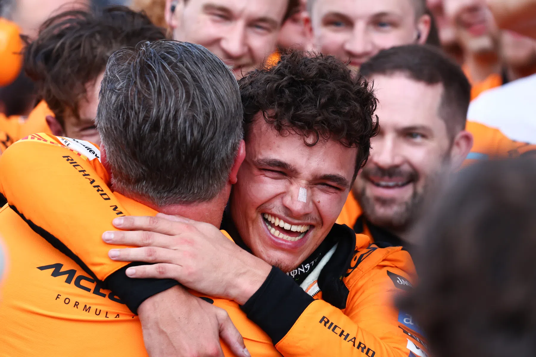 Norris reveals his celebration plans after first F1 win