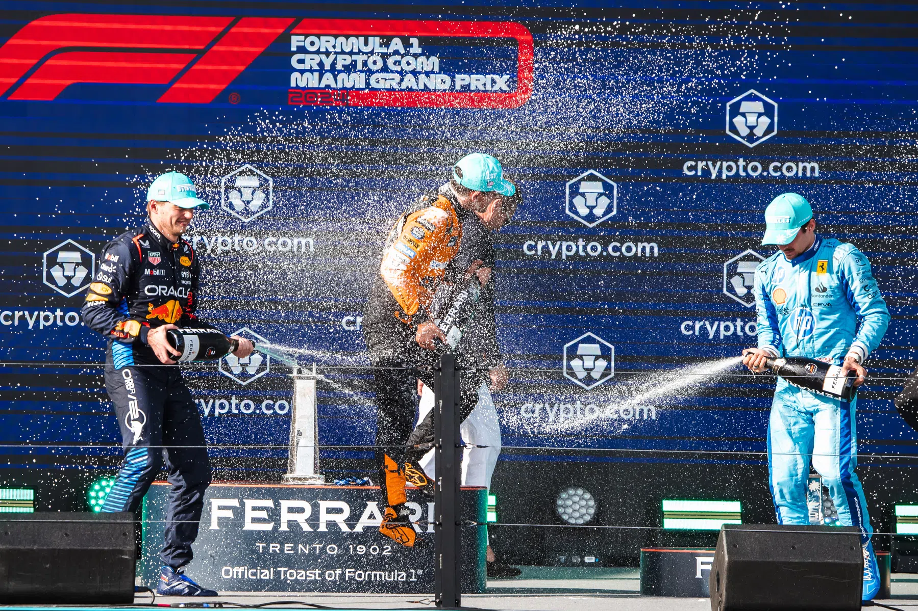 mídia internacional após a vitória de norris e o segundo lugar de verstappen em miami