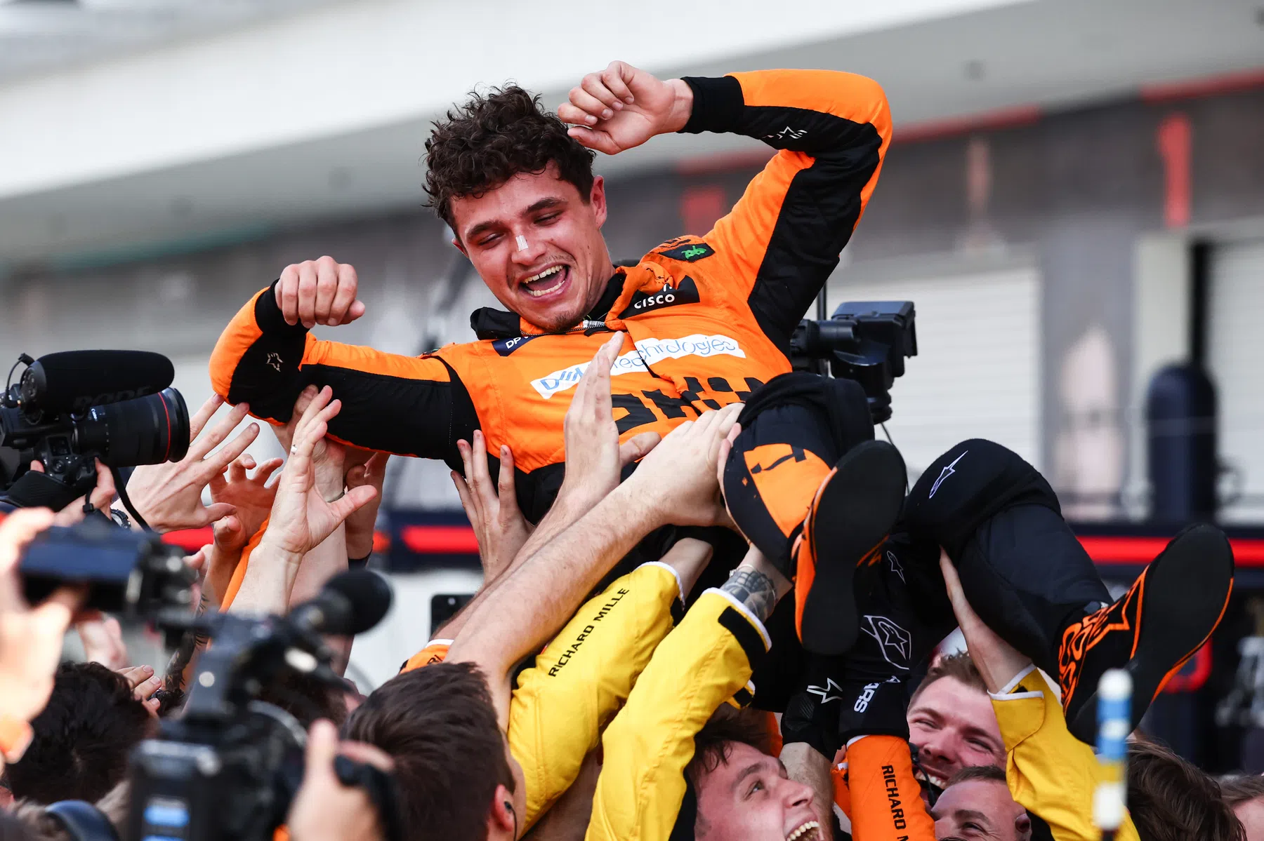 race engineer lando norris na zege miami