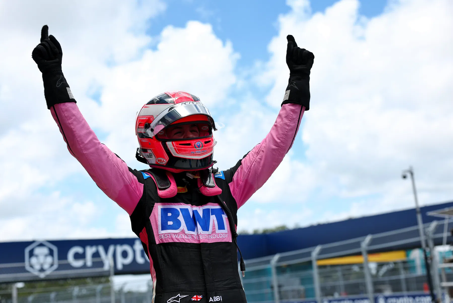 Abbi Pulling is the first woman to win a British F4 race