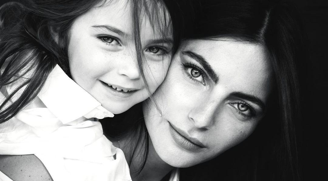 Freund Verstappen Kelly Piquet Fotoshooting mit Tochter Penelope