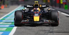 Thumbnail for article: Penalty for Perez after offence in pit lane during FP1 at Imola