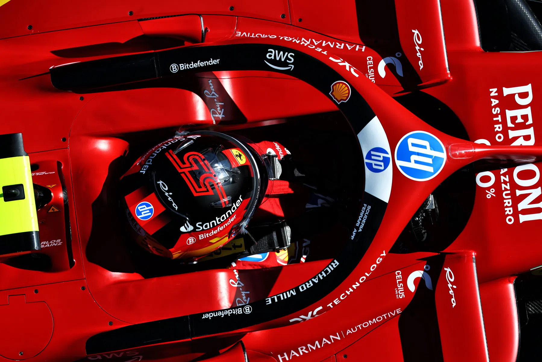 Sainz está otimista com as novas atualizações da Ferrari em Imola