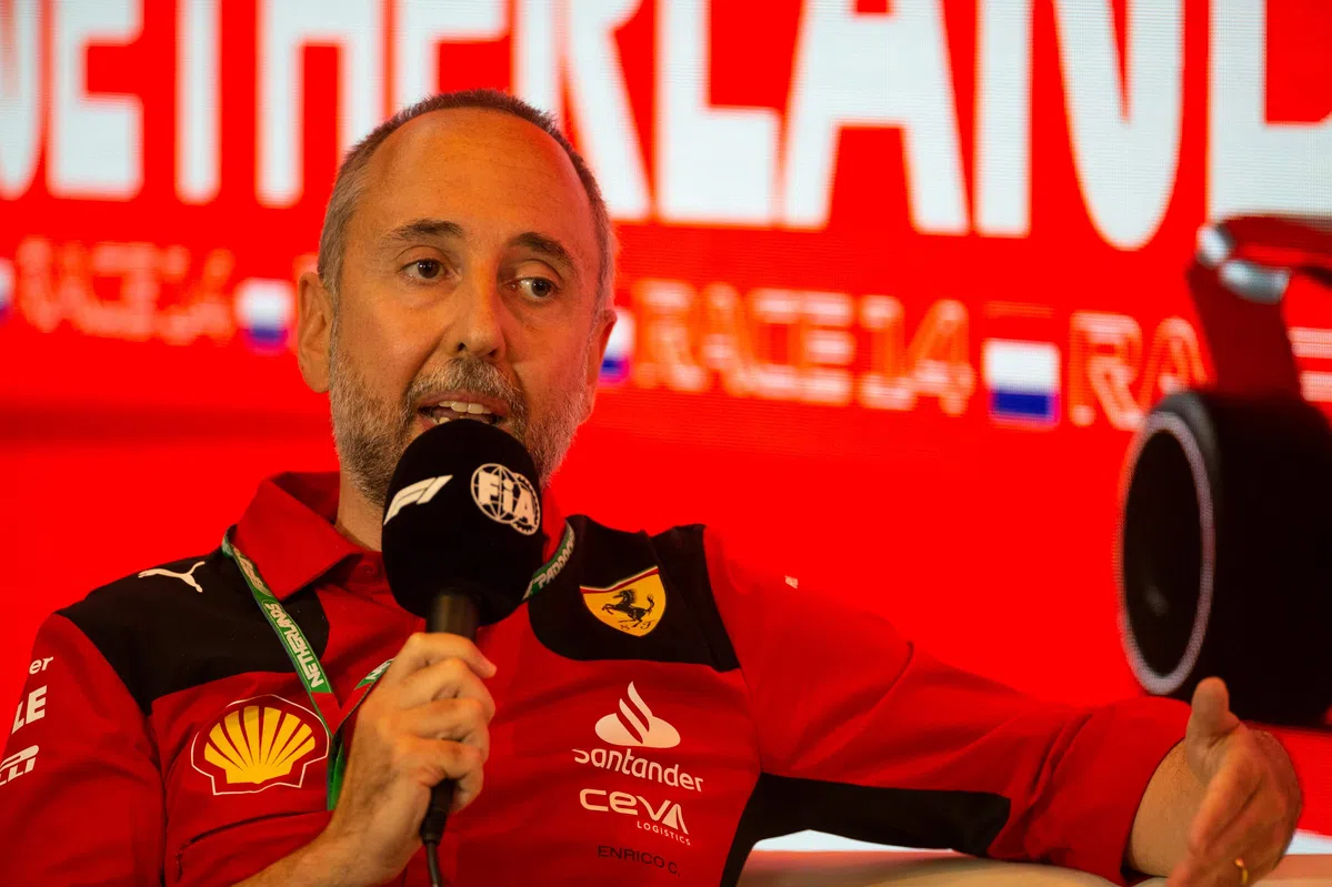 O diretor técnico de chassis da Ferrari está ausente de Imola devido a um acidente