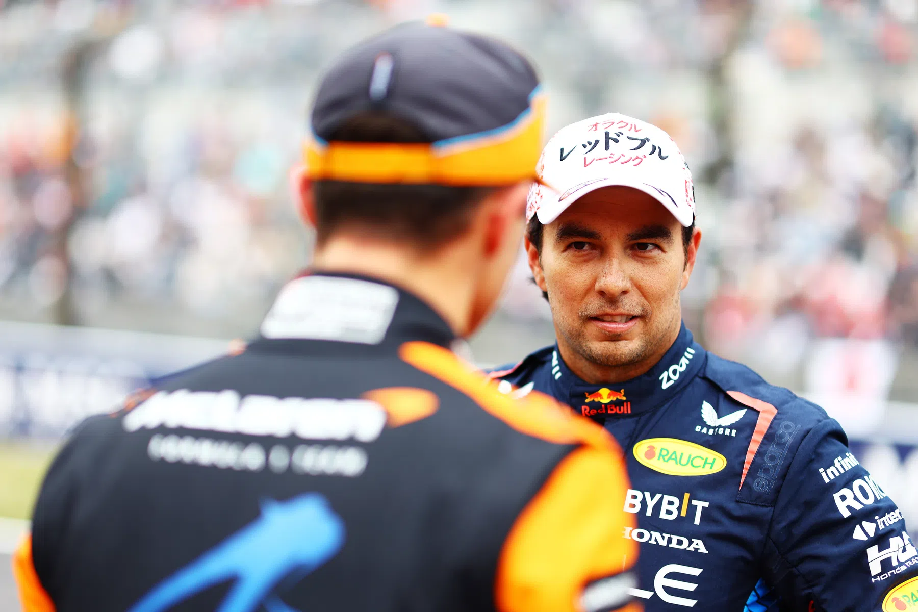 Norris hints at Red Bull and Perez after ruling on competitive McLaren