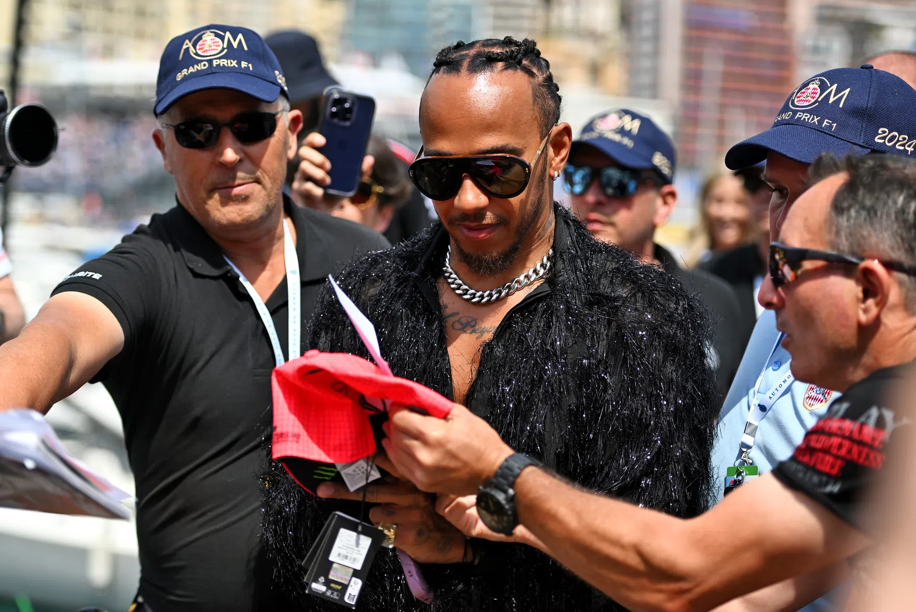 Lewis Hamilton happy after Friday in Monaco
