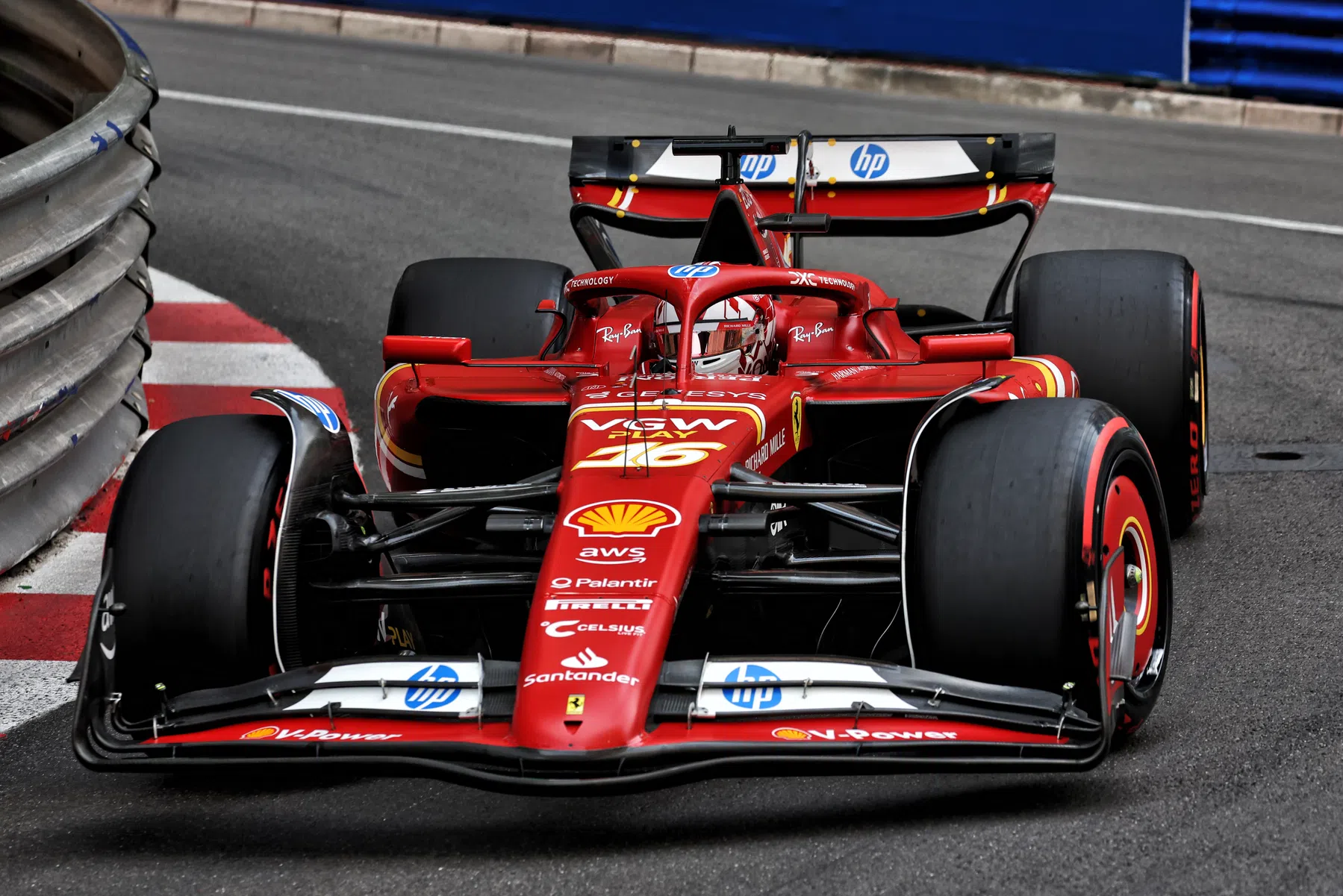 Leclerc finishes fastest in FP2 for the 2024 Monaco Grand Prix