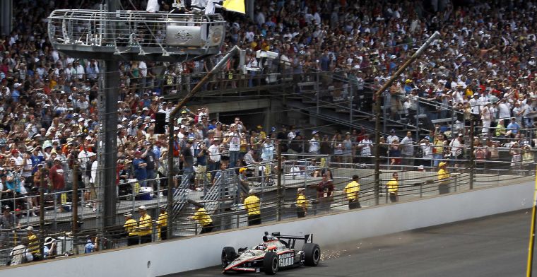 indy 500 uitgesteld vanwege noodweer