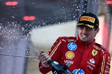 Thumbnail for article: From the F1 paddock in Monaco | Ferrari celebrate with champagne