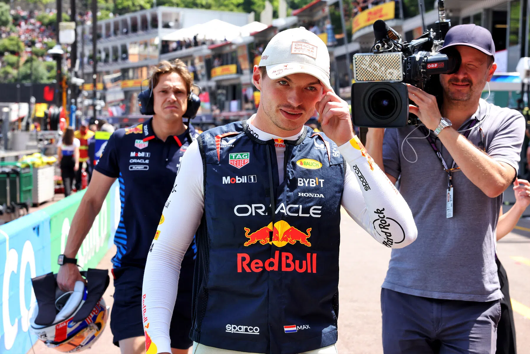 max verstappen after race in monaco knows russell was too vr