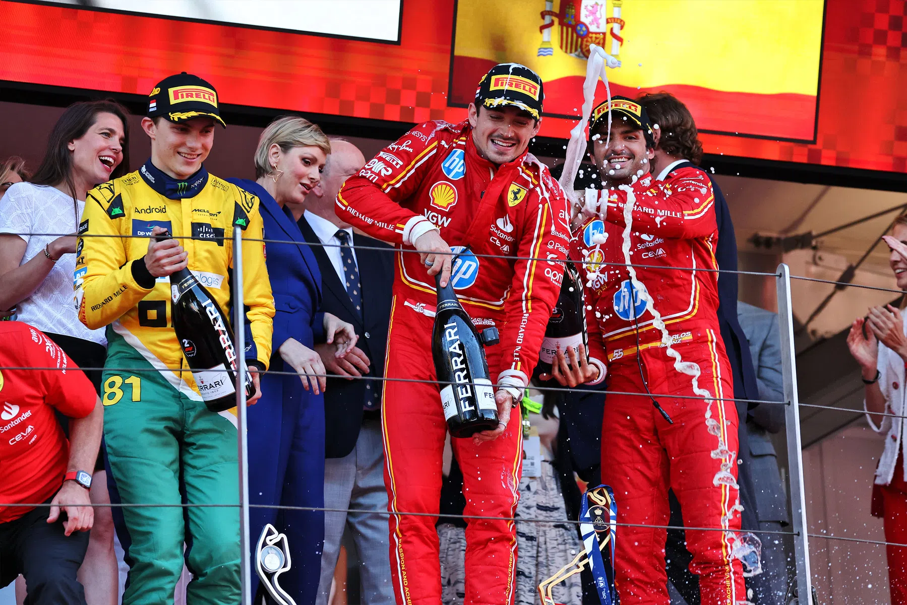 Stand in constructeurskampioenschap na de GP van Monaco