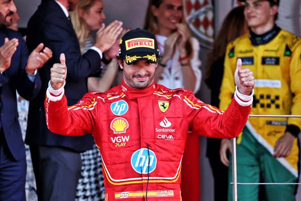 Sainz bleibt zurückhaltend Red Bull bleibt Favorit für den Monaco GP 2024