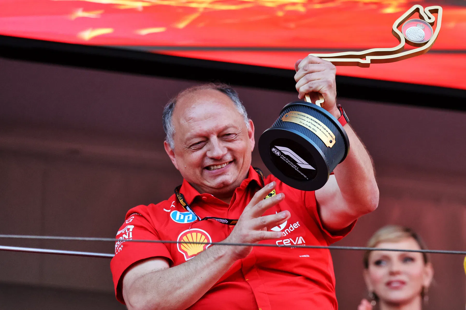 Bernie Collins shares how Vasseur has brought more confidence to Ferrari