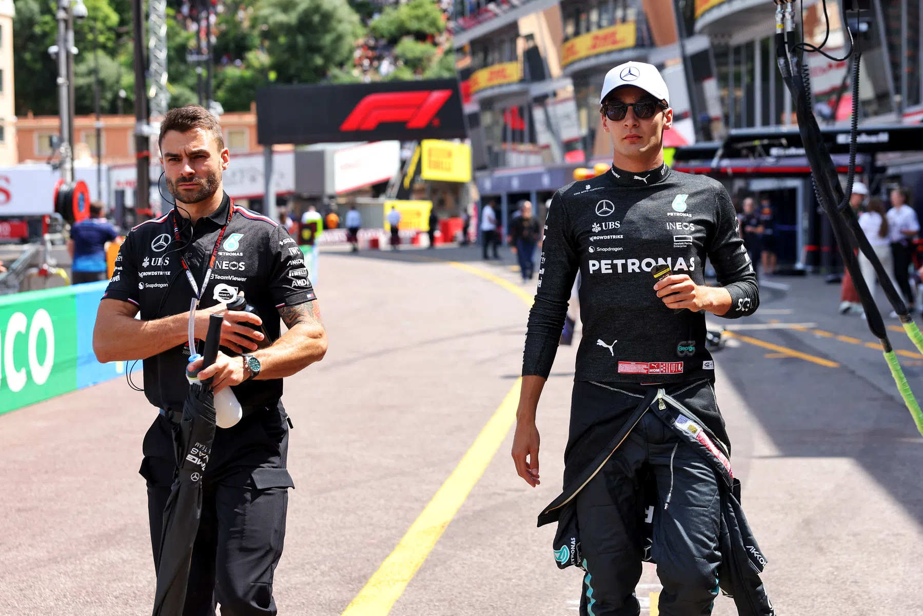 George Russell sagt, Lewis Hamilton habe Mercedes-Upgrades für den Monaco-GP abgelehnt