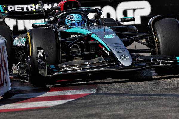 Russell by Silverstone Mercedes will be at the front, positive 2026 engine