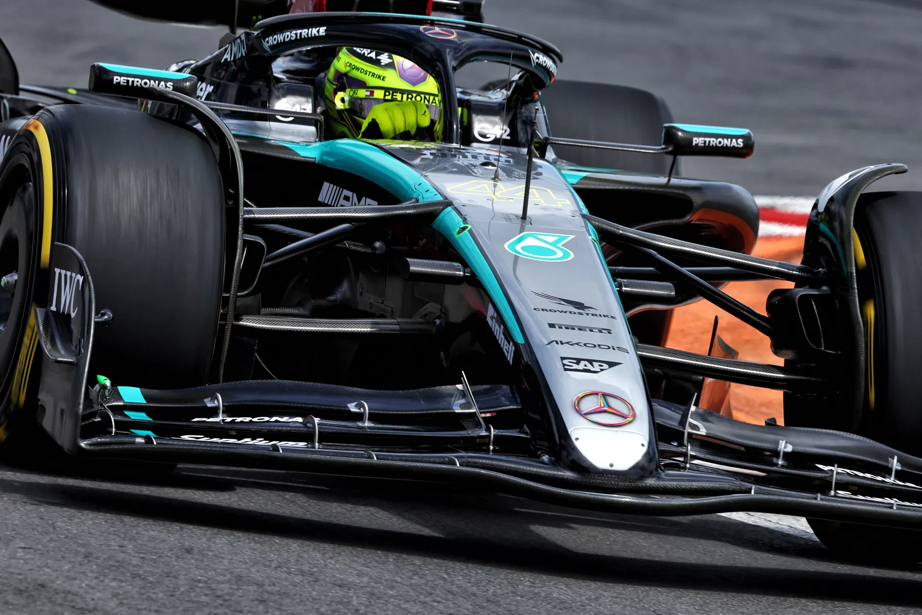 Hamilton goes fastest in the third free practice session