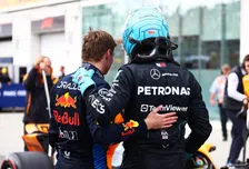 Waarom Verstappen 'blij' is met de pole position voor Mercedes