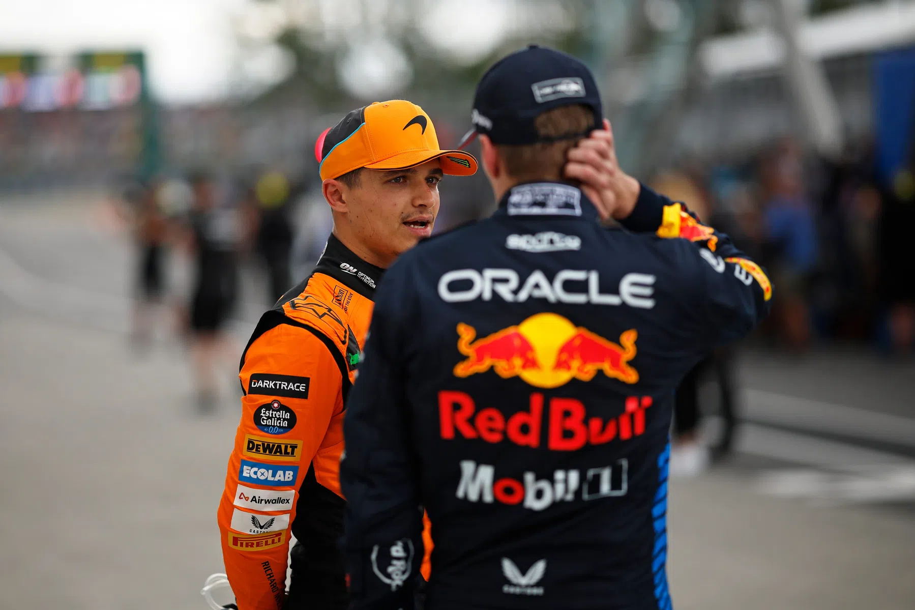 Verstappen and Norris laugh at duel in Canada
