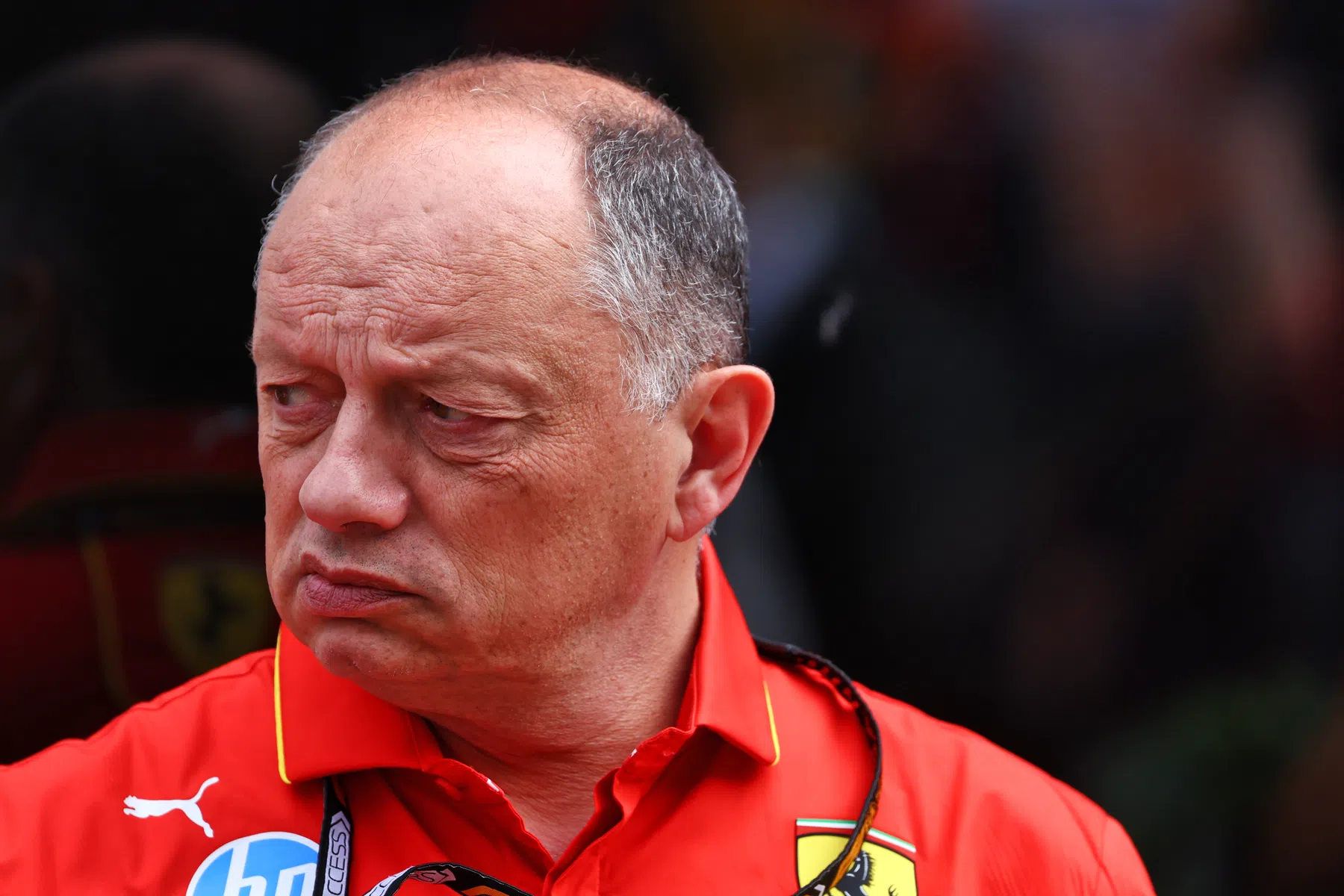Il team principal della Ferrari, Fred Vasseur, parla della minaccia della McLaren e degli errori commessi