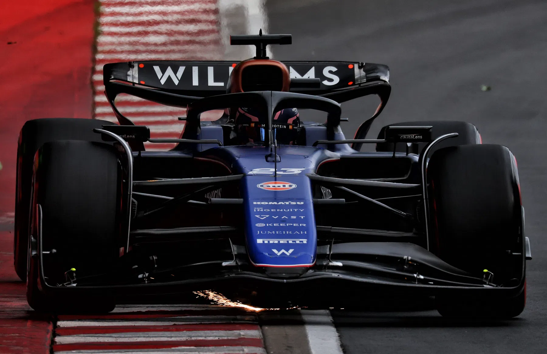 williams quer o topo para o topo: alex albon responde