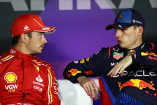 Thumbnail for article: Leclerc onder de indruk van Verstappen: 'Hij is zo constant'