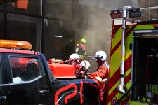 Thumbnail for article: Momento aterrador en el paddock - Incendio en McLaren