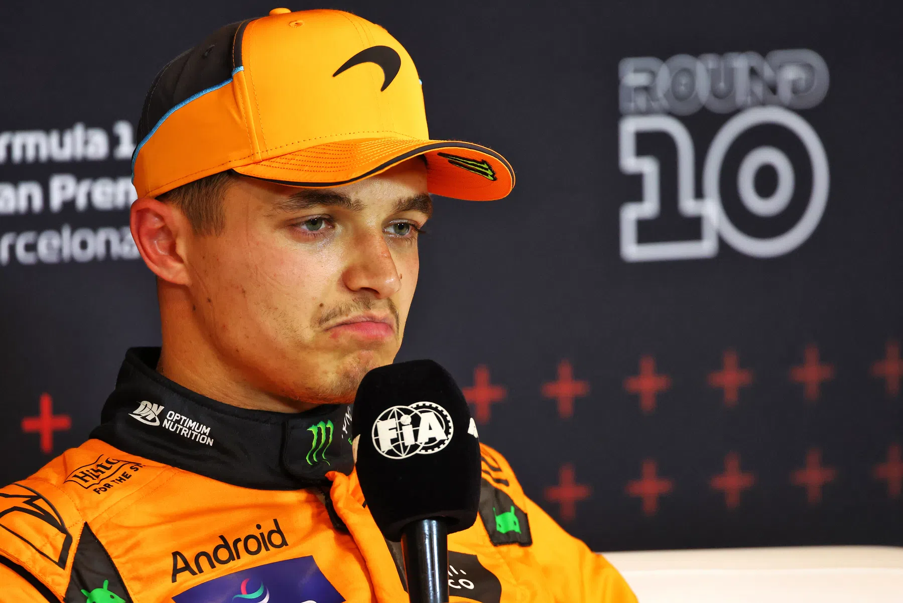  McLaren's fire disrupted Lando Norris' qualifying preparation