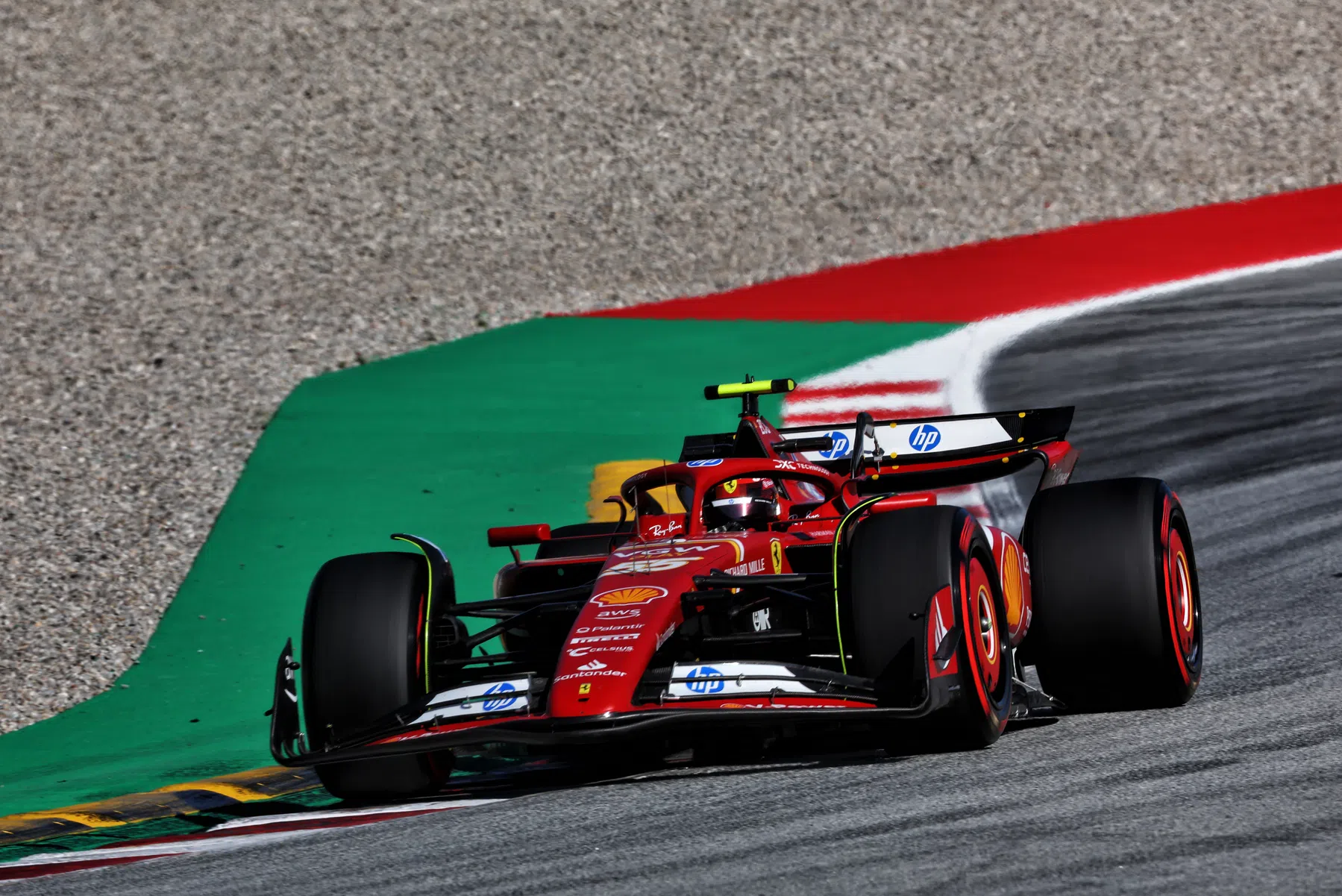 Carlos Sainz ist Schnellster im FP3 in Spanien