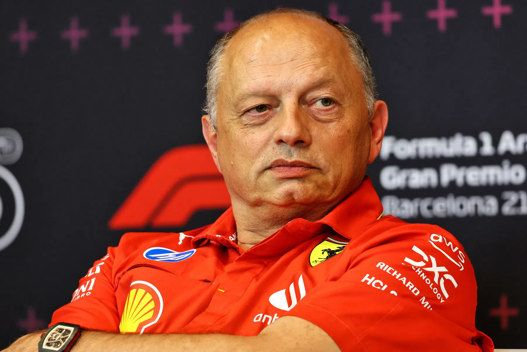 Vasseur réagit à l'incident entre Sainz et Leclerc lors du GP d'Espagne