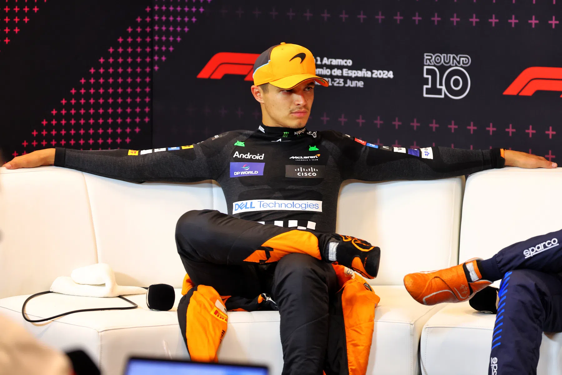 Lando Norris on strategy at 2024 Spanish Grand Prix