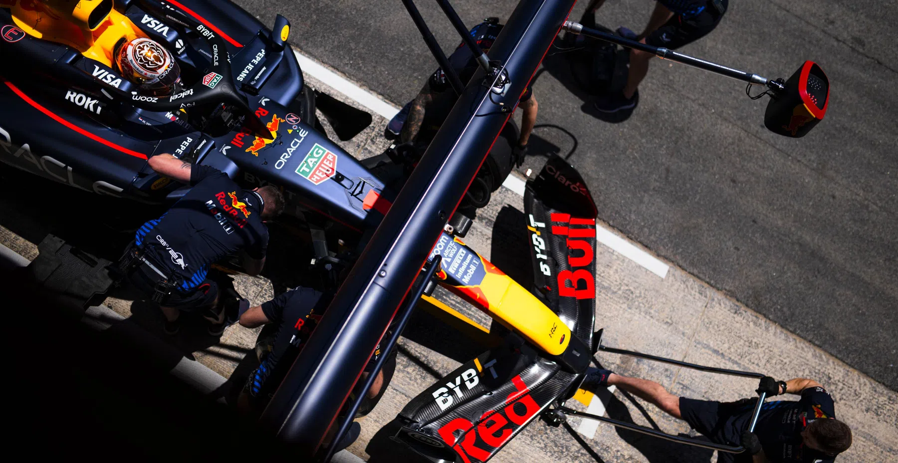 Verstappen and Red Bull fastest pit stop GP Spain
