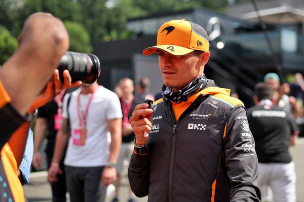Norris reacts to missing out on Sprint pole position in Austria