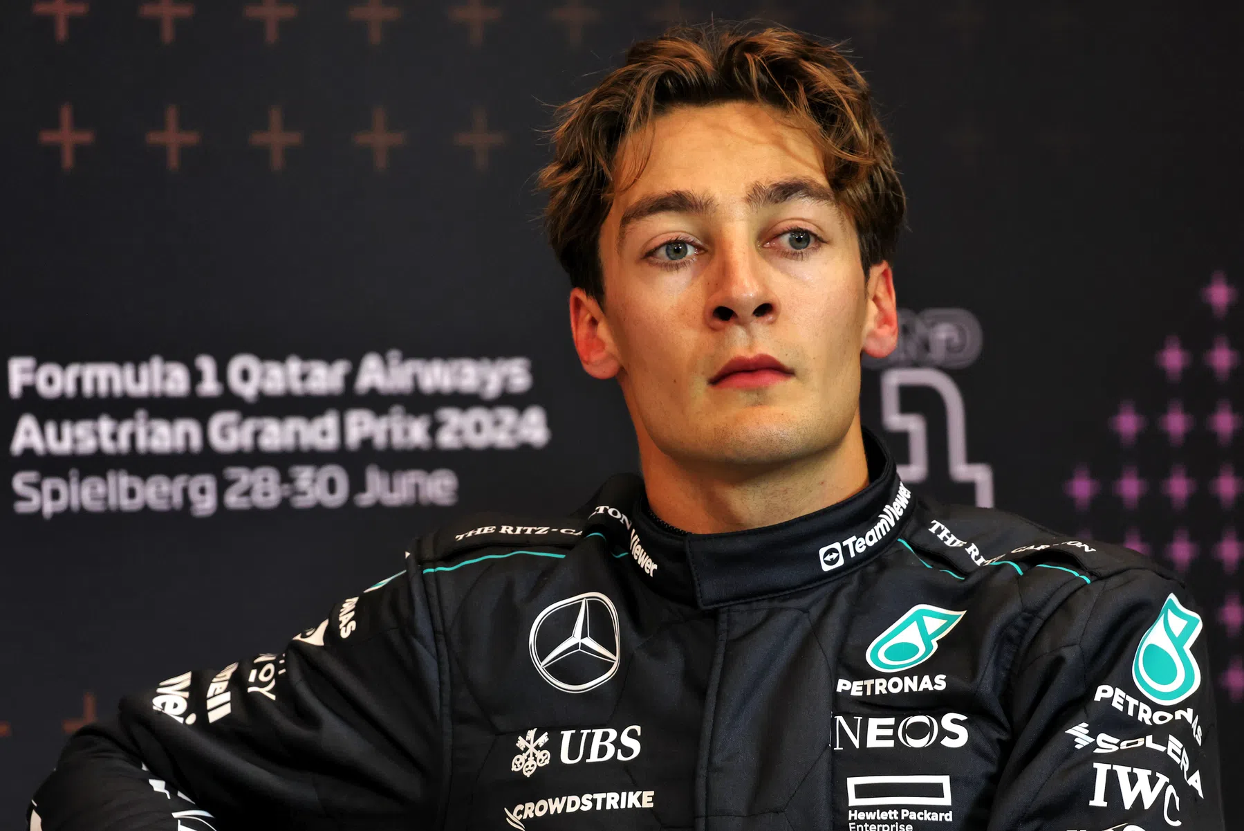 Russell espera el duelo entre Norris y Verstappen en Austria