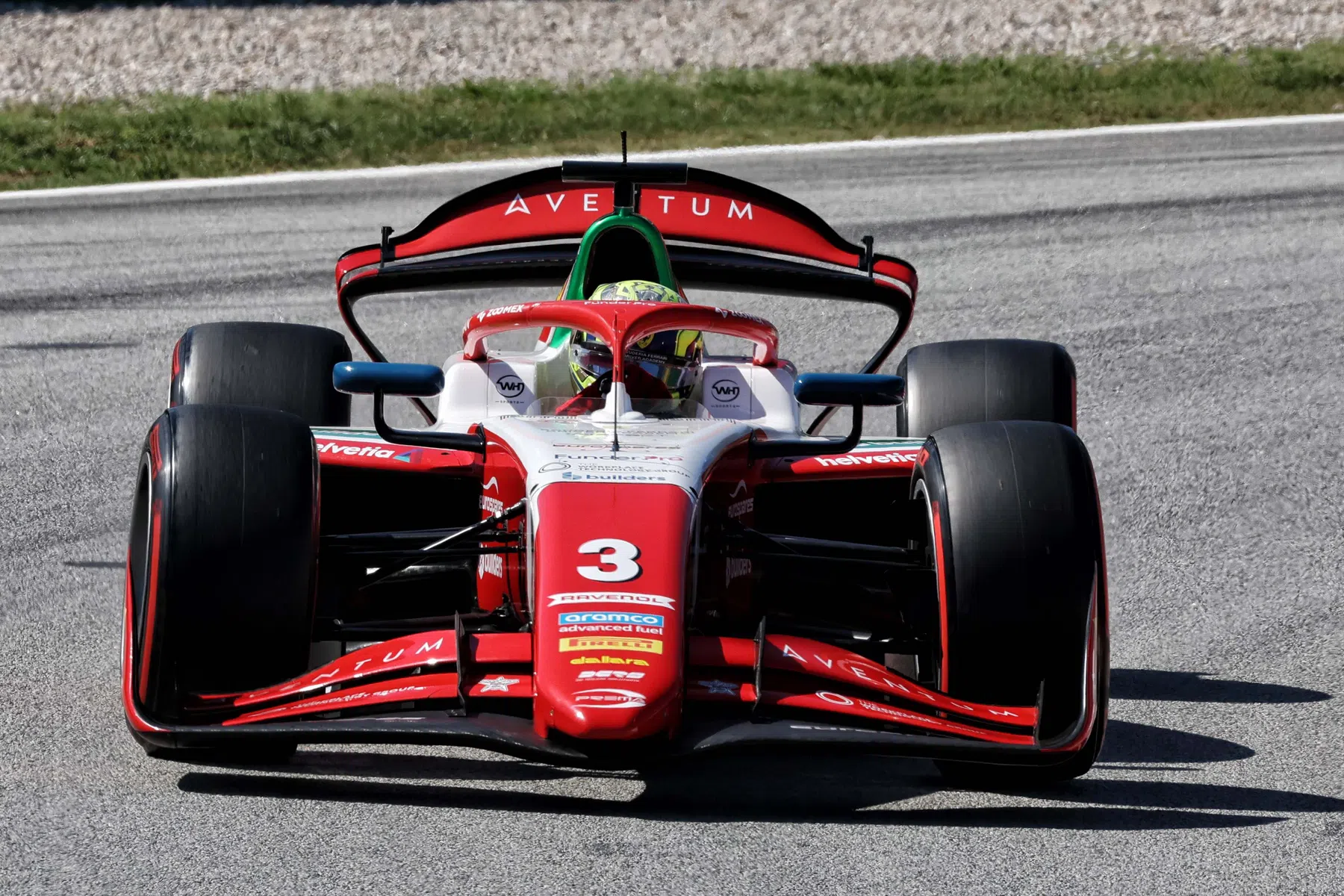 Bearman wins f2 sprint race in Austria