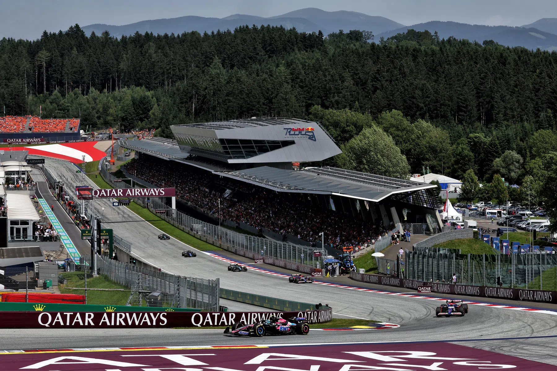 Alpines fight again in Austrian Grand Prix