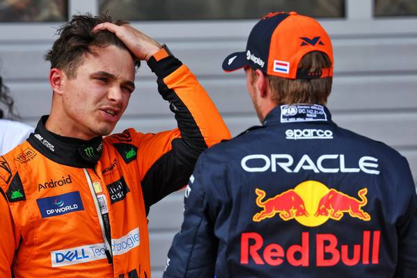 What quality does Norris lack compared to Verstappen?