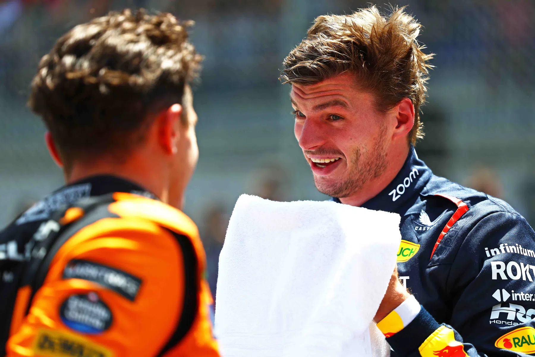 max verstappen wants to remain friends with lando norris