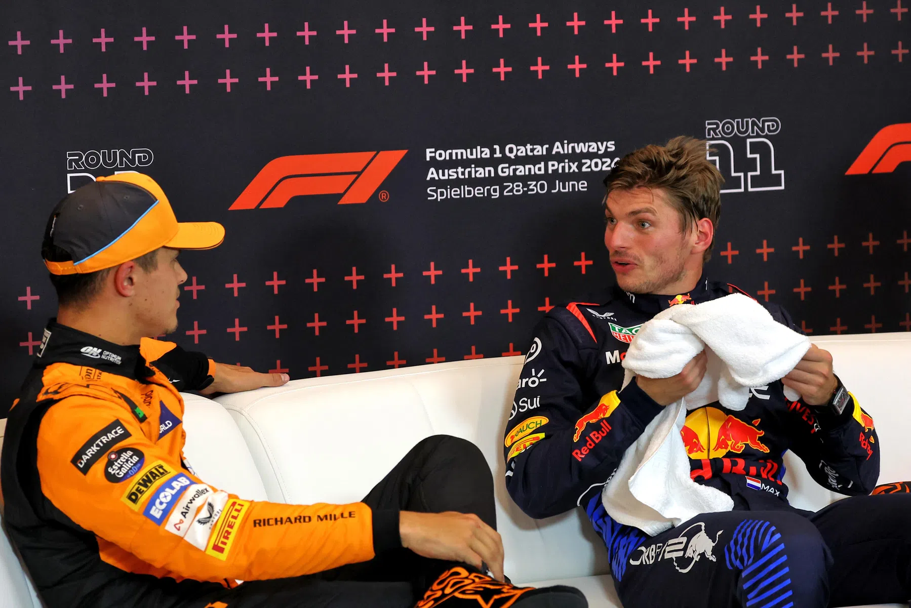 Norris dice di aver parlato con Verstappen dell'incidente in Austria
