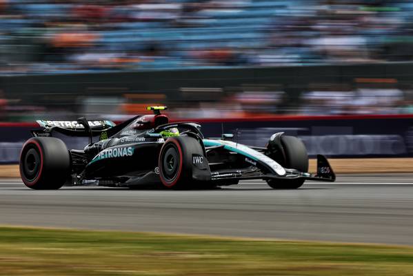 Mercedes FP-Sitzungen Britischer GP 2024 Hamilton Russell