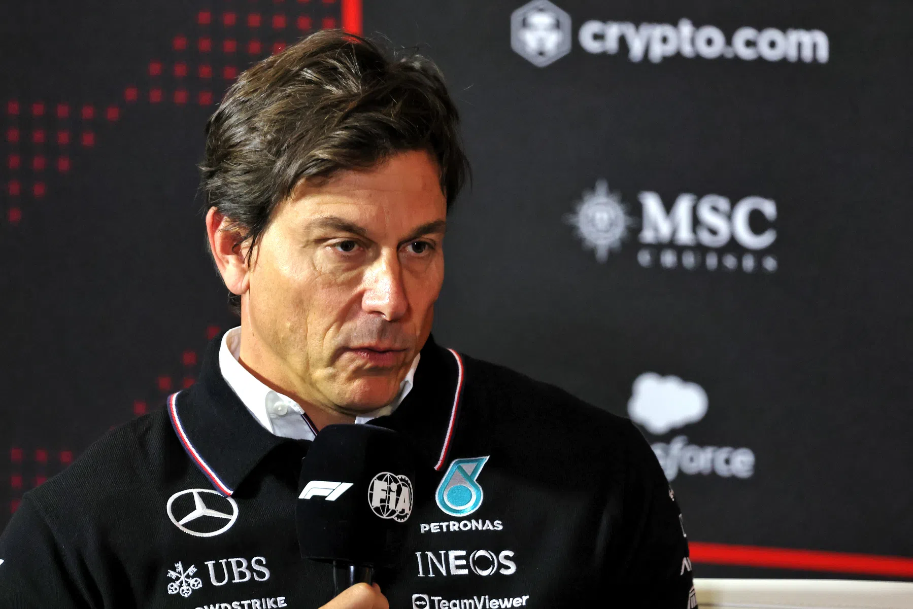 Toto Wolff about British summer weather and food 