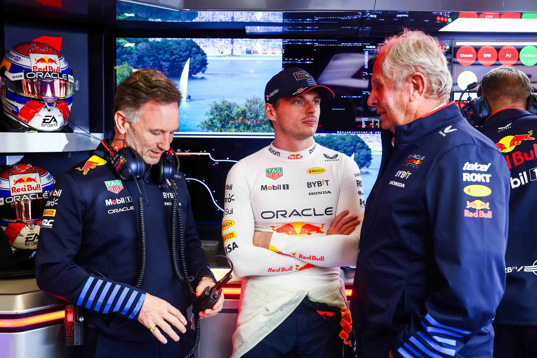 horner and marko tell somewhat different update floor