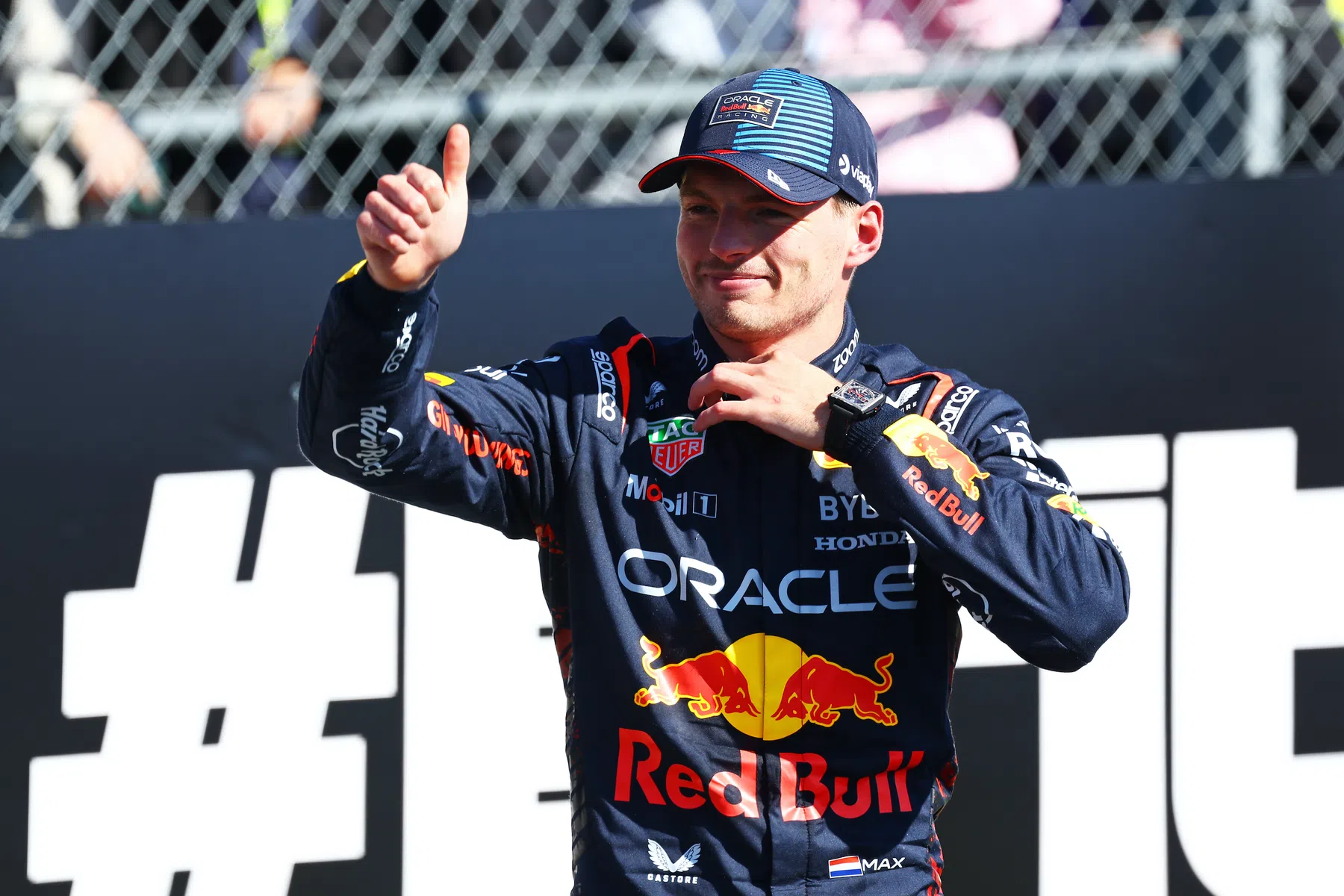 Verstappen thrilled with second place at Silverstone