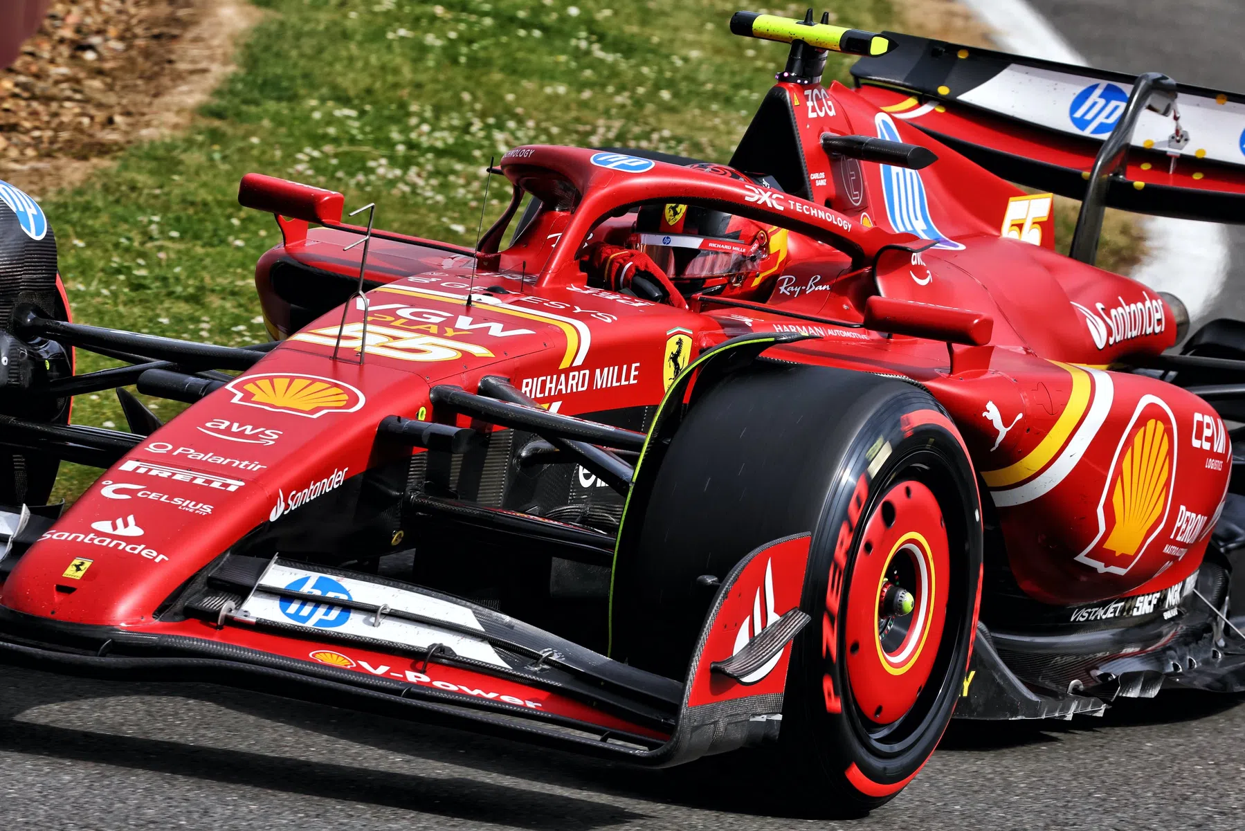 Sainz was not happy after the end of the British Grand Prix