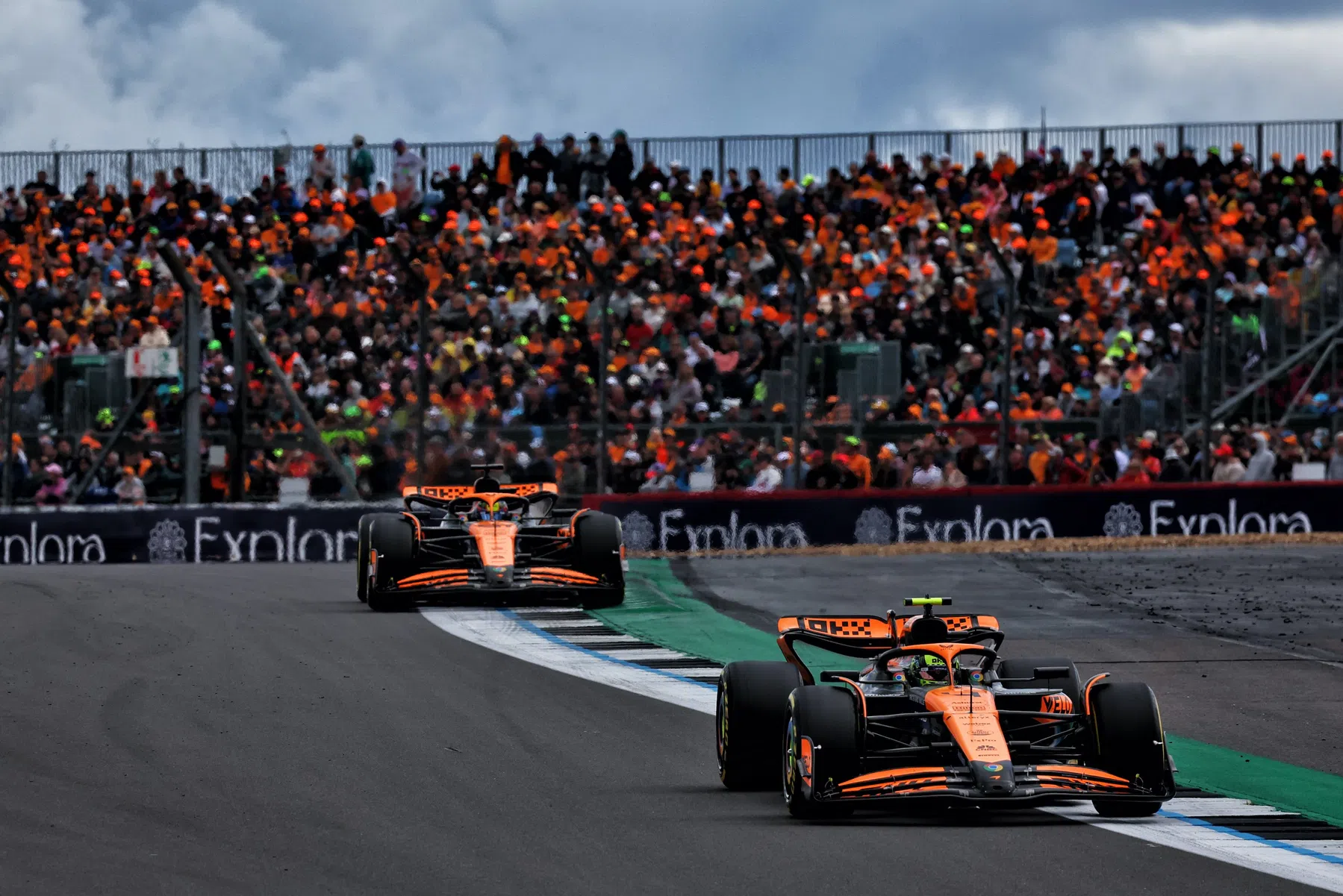 La McLaren non era in una buona posizione strategica a Silverstone