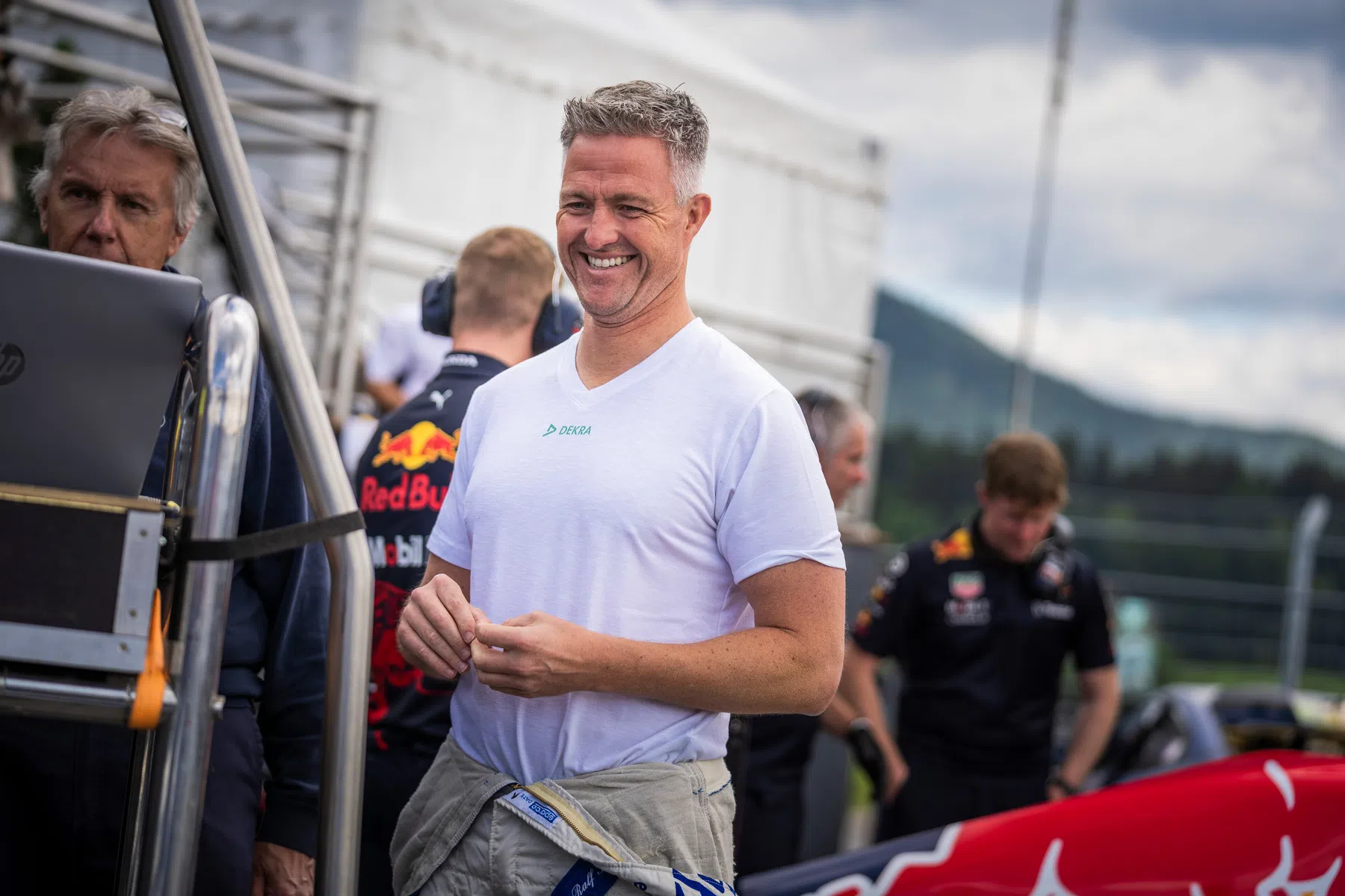 Who is Ralf Schumacher's boyfriend?