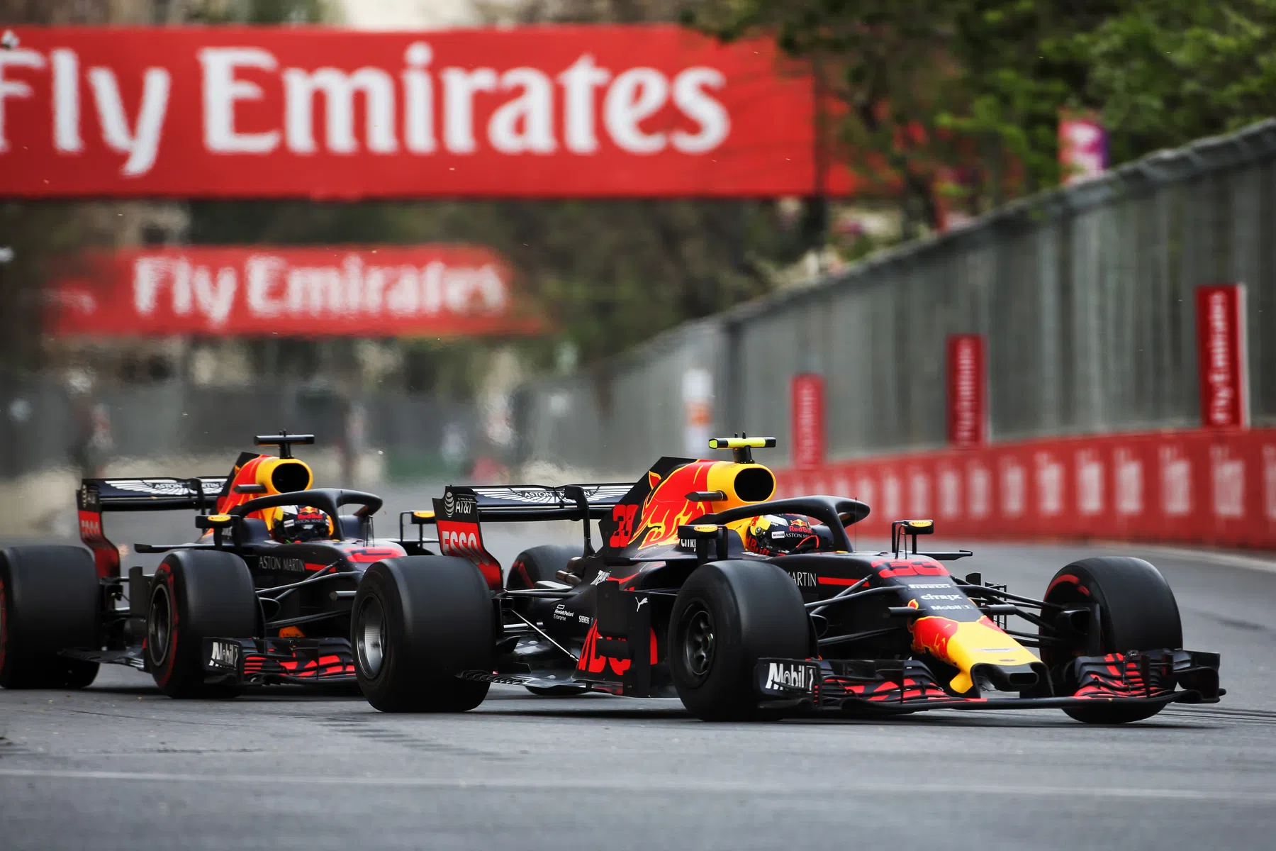 Ricciardo relembra acidente com Verstappen em Baku 2018