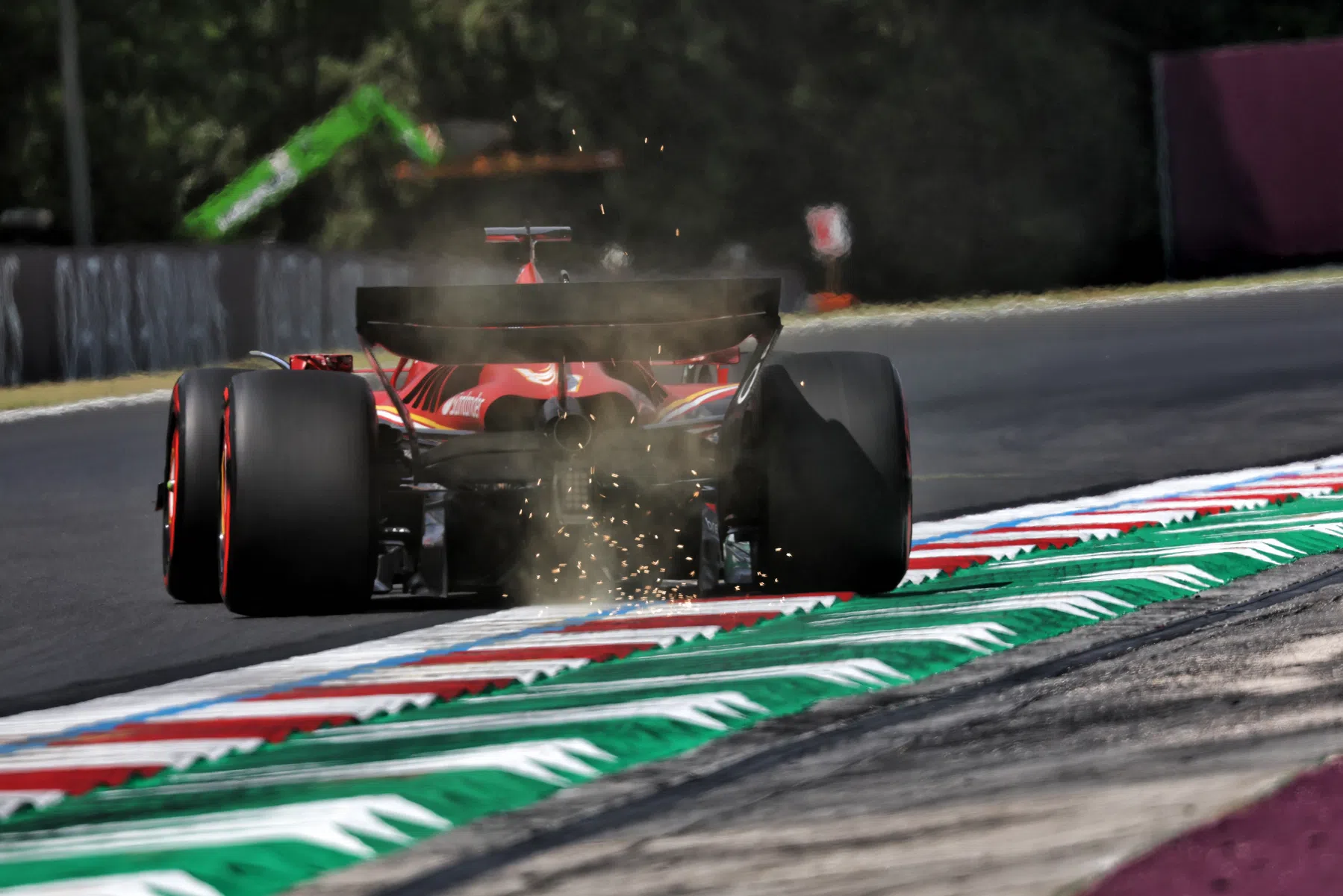 Charles Leclerc crashes in FP2