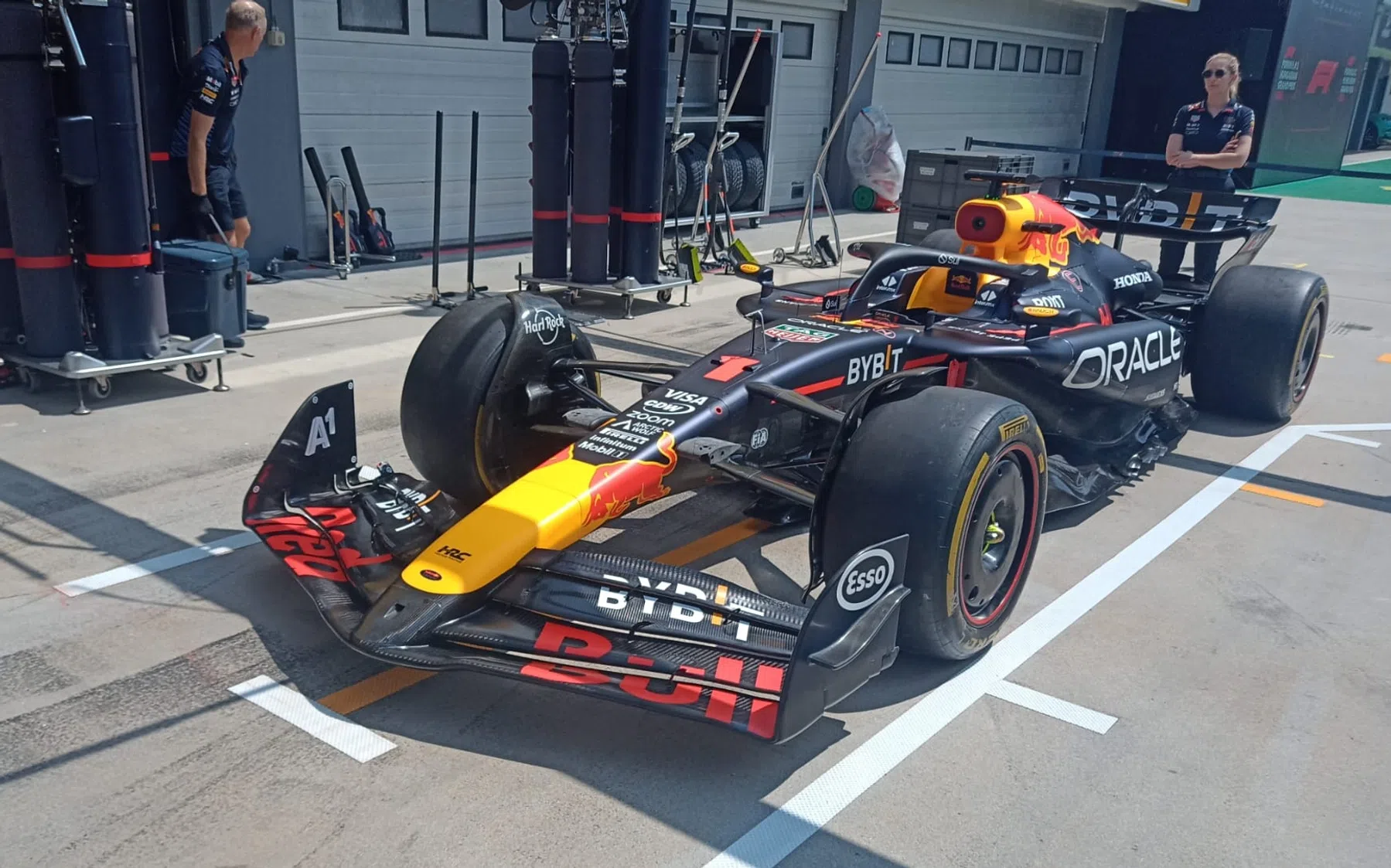 Fotos von den Red Bull Updates in Ungarn