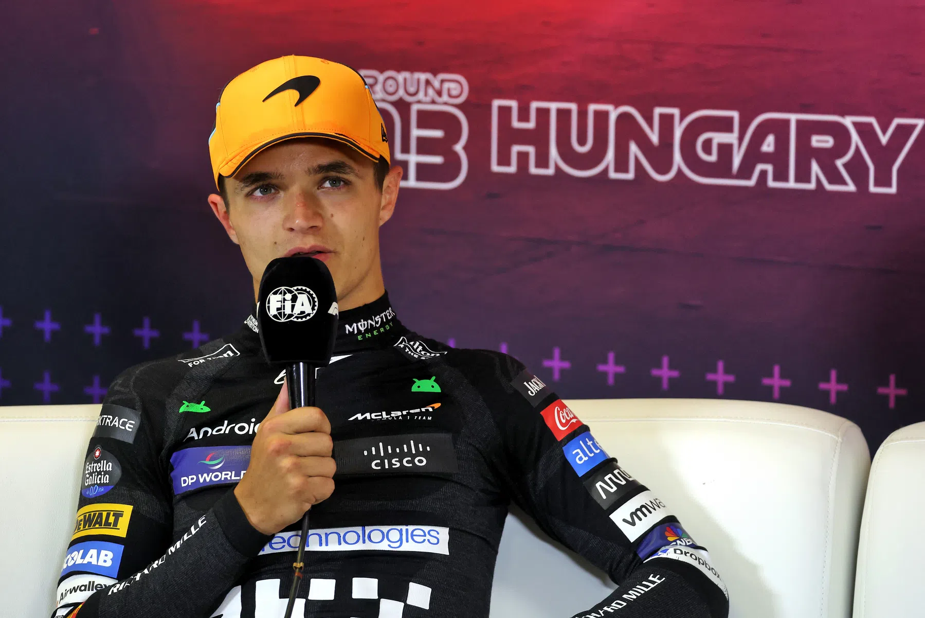 Lando Norris admits that he was unsure what to do in Hungarian GP