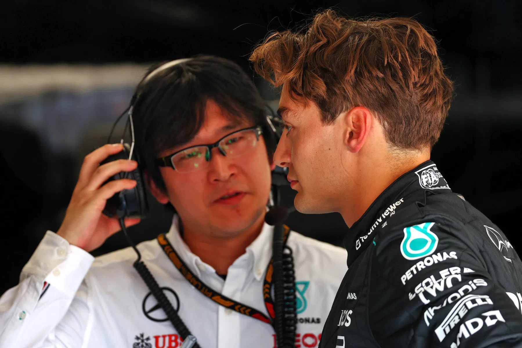 Russell cree que la diferencia entre Mercedes y Red Bull no es grande